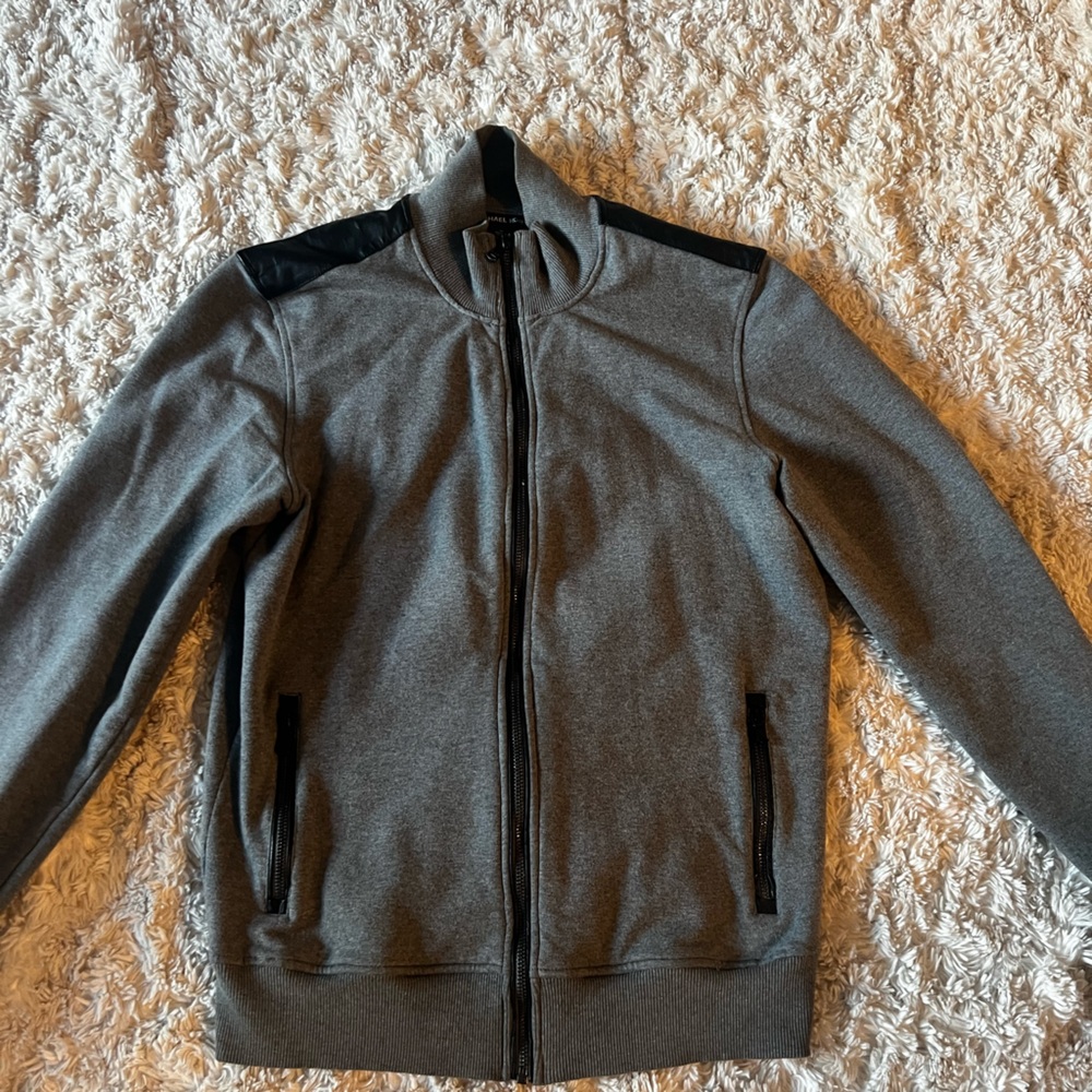 Michael Kors Zip Up Sweater